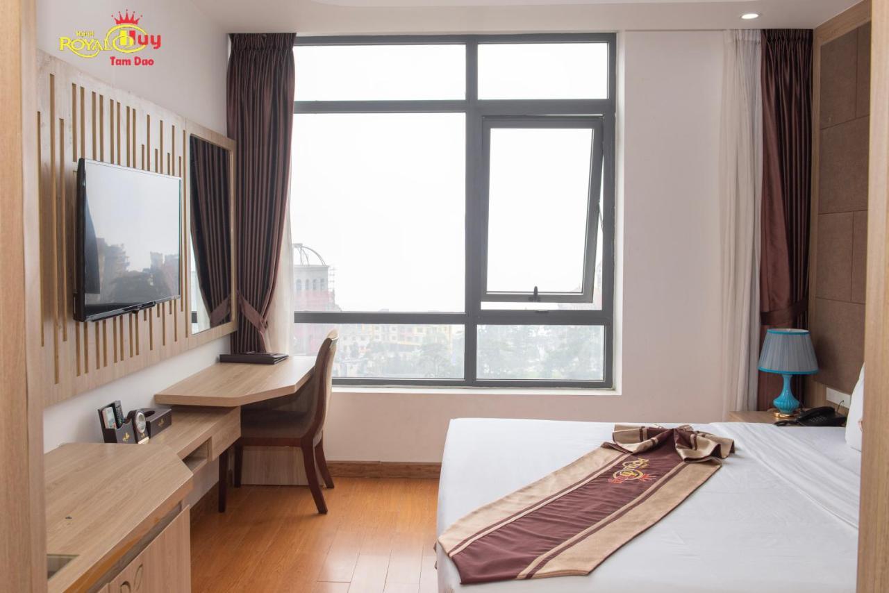 Royal Huy Hotel Tam Ðảo Exteriör bild