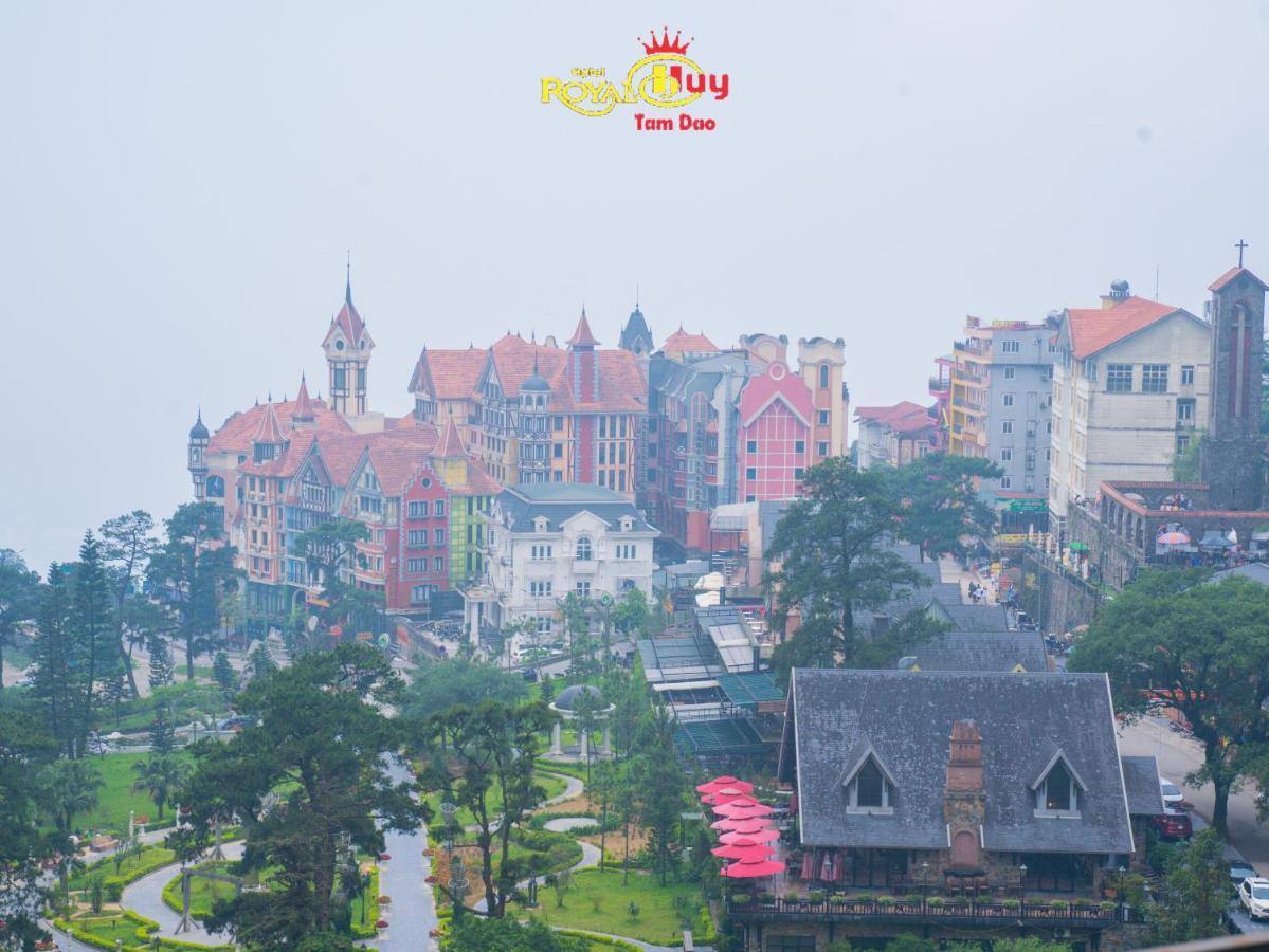 Royal Huy Hotel Tam Ðảo Exteriör bild