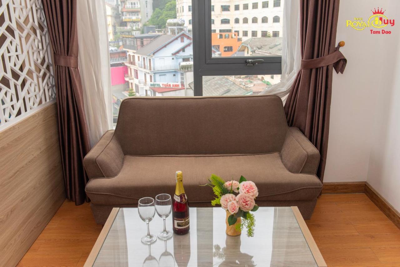 Royal Huy Hotel Tam Ðảo Exteriör bild