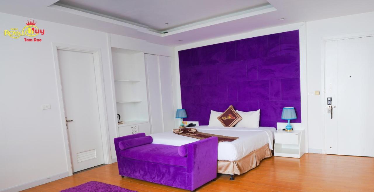 Royal Huy Hotel Tam Ðảo Exteriör bild