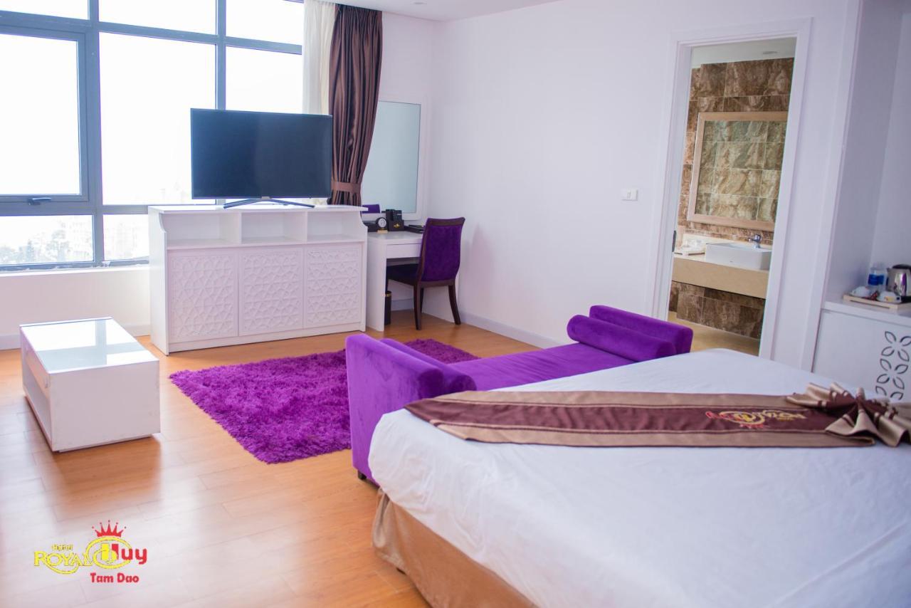 Royal Huy Hotel Tam Ðảo Exteriör bild