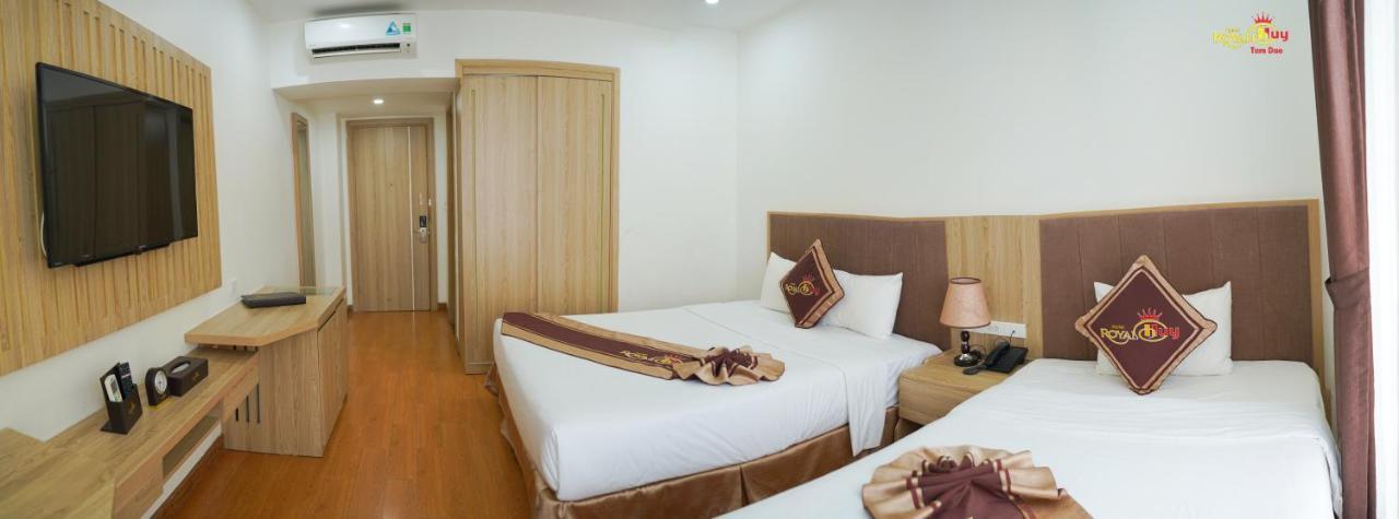 Royal Huy Hotel Tam Ðảo Exteriör bild