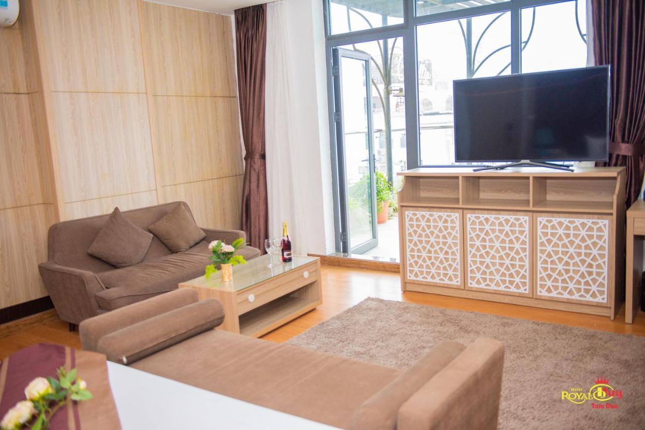 Royal Huy Hotel Tam Ðảo Exteriör bild