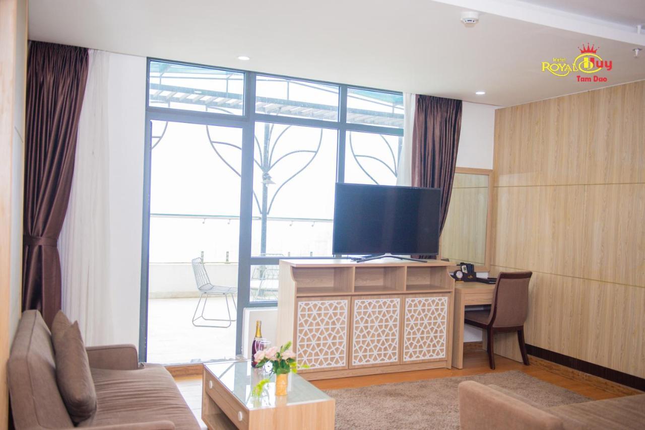 Royal Huy Hotel Tam Ðảo Exteriör bild