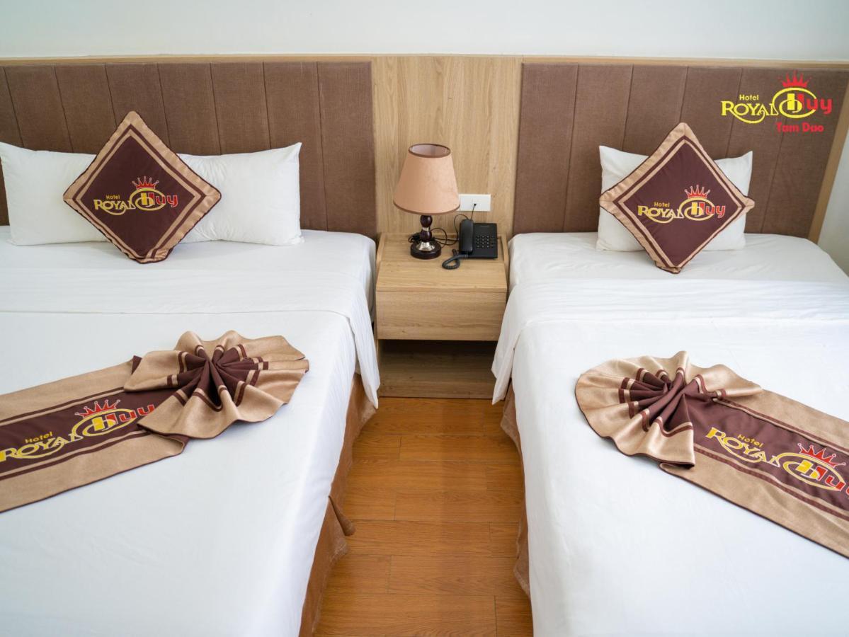 Royal Huy Hotel Tam Ðảo Exteriör bild