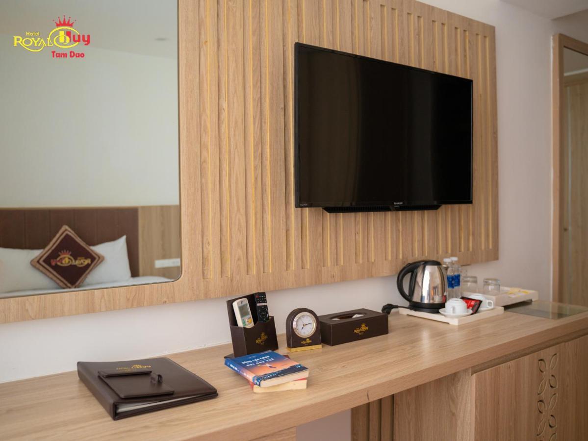 Royal Huy Hotel Tam Ðảo Exteriör bild