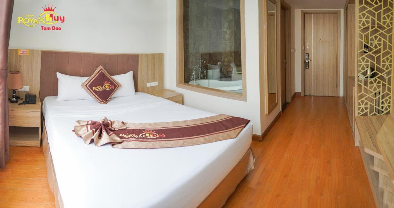 Royal Huy Hotel Tam Ðảo Exteriör bild